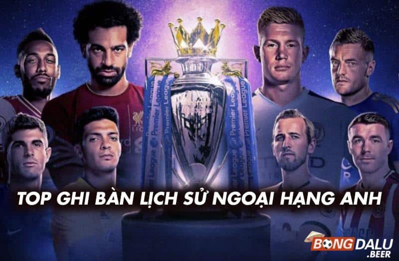 Top ghi bàn ngoại hạng anh nhiều nhất lịch sử