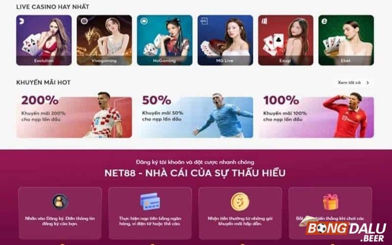 Bộ môn casino online hot hit tại nhà cái Net88