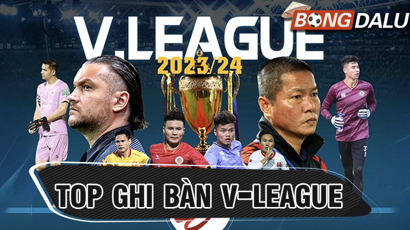 top ghi bàn v-league